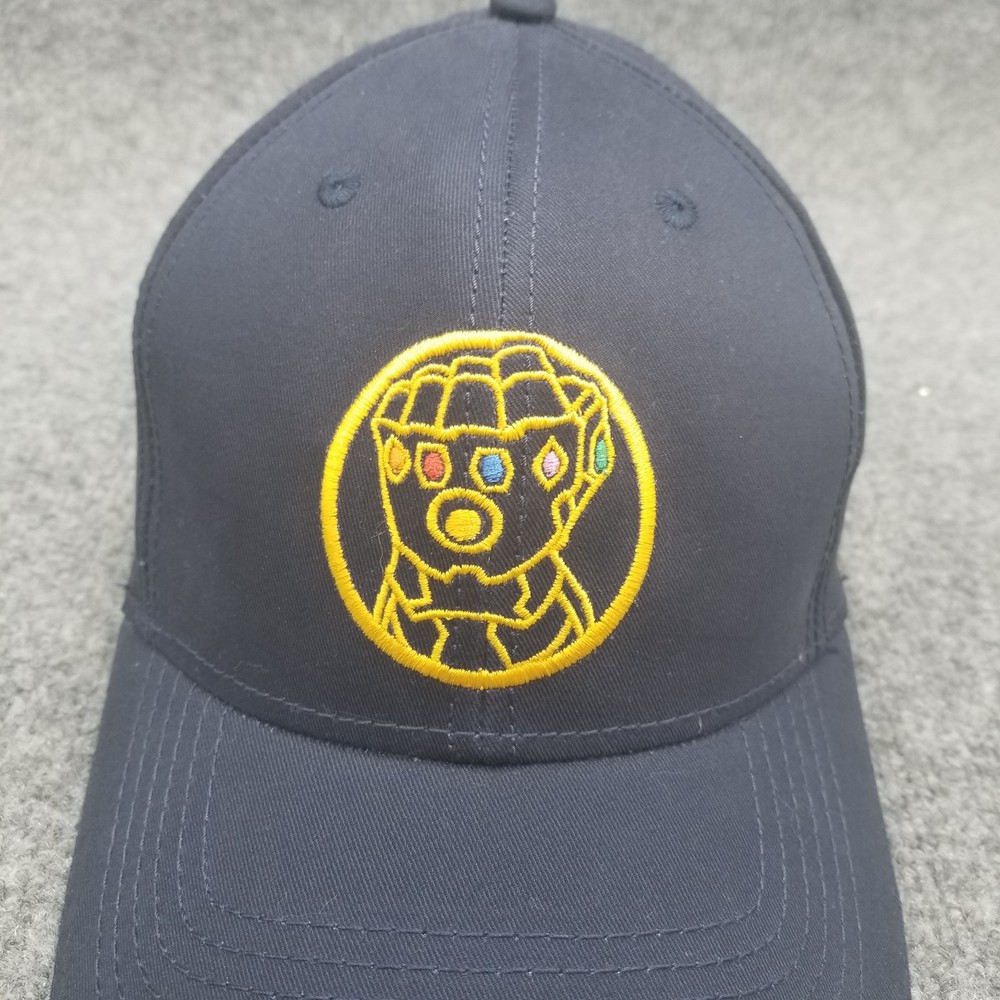 Rare Avengers Infinity War Hat Cast & Crew Wrap Gift Fitted M/L Gauntlet Marvel