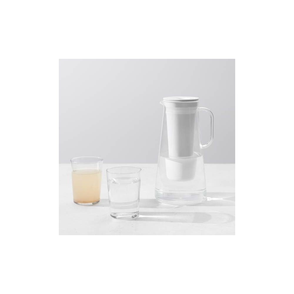 LifeStraw Home 7-Cup Water Filter Pitcher - White