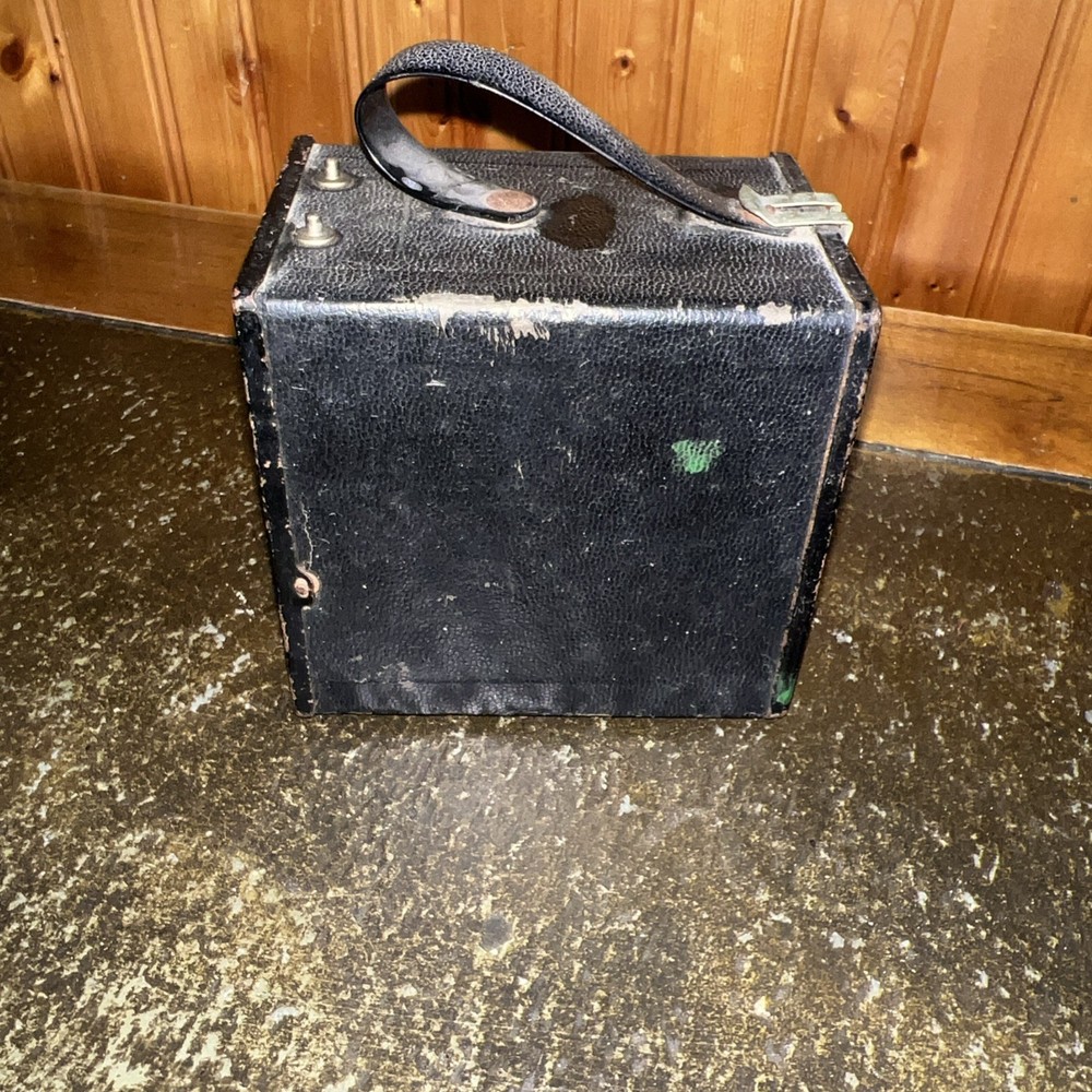 Displayable Vintage Ansco Shur-Flash Antique Box Camera