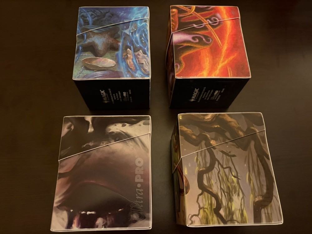 Mtg Ultra Pro Medallion Deck Boxes Set