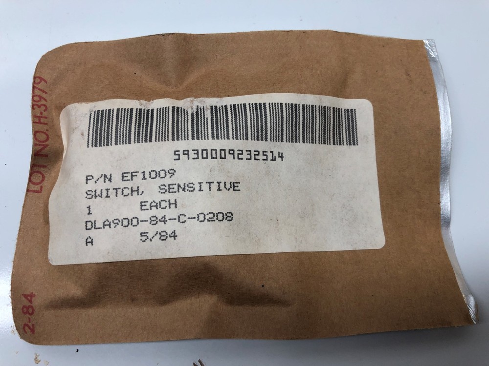NEW MICRO SENSITIVE SWITCH EF1009
