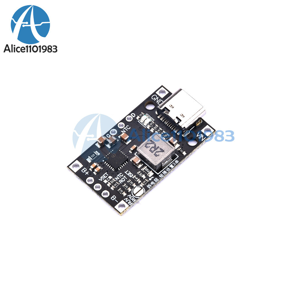 Type-C USB Li-ion Battery Boost Quick Charge Board UAV charging module 3.7V 3S