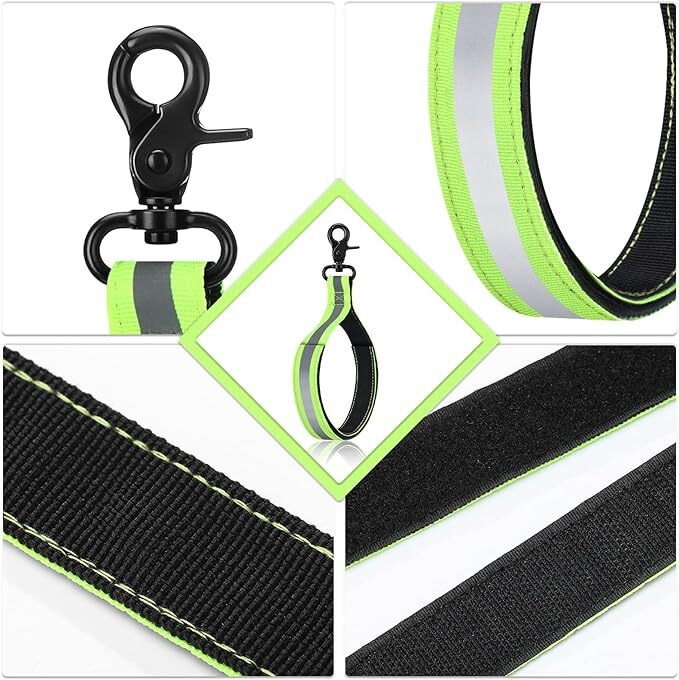 3 Pcs Firefighter Gear Heavy Duty Firefighter Glove Strap with Reflective
