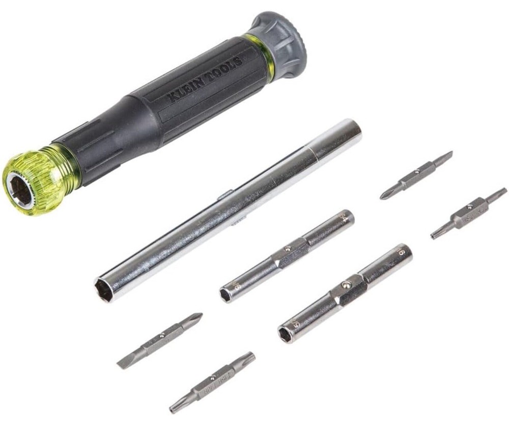 Klein Tools 32314 Electronic Screwdriver, 14-in-1 with 8 Precision Tips