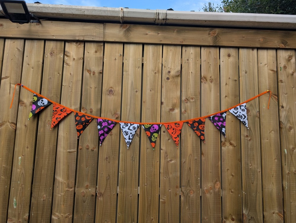 Handmade Halloween Bunting