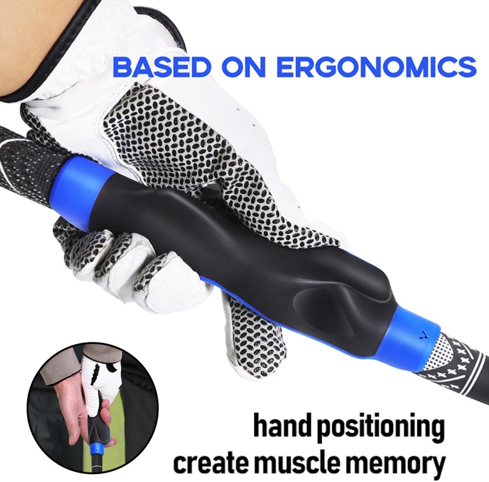 Golf Grip Trainer to Help Correct Hand Position, Golf Grip Hand Shape Corrector