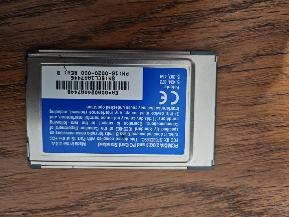 Ether link III LAN PC Card
