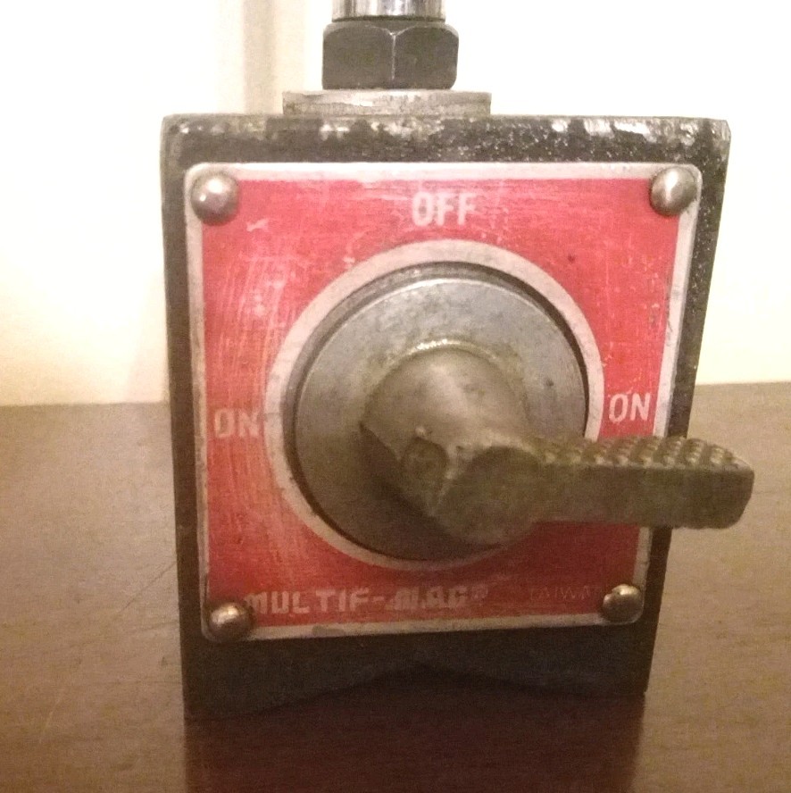 Vintage Multif-Mag Magnetic Base Indicator Holder