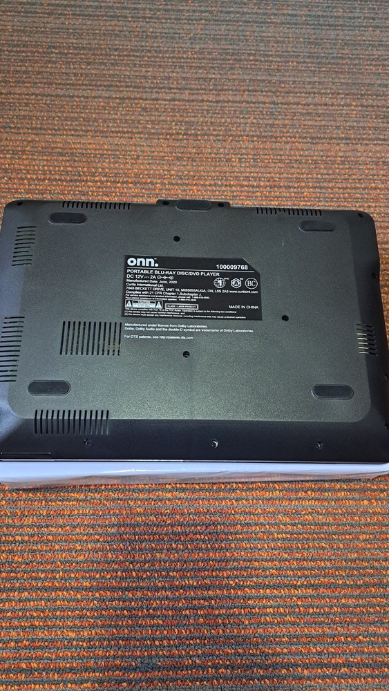 Portable Blu-ray DVD Player