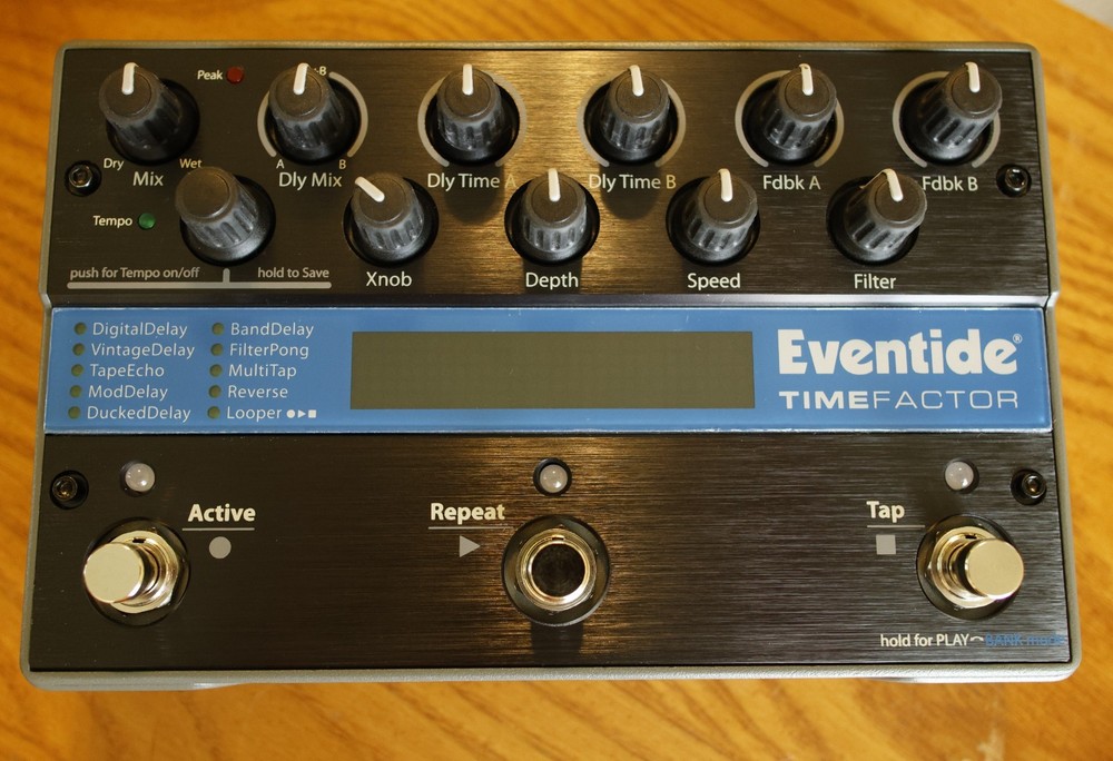 Eventide TimeFactor Twin Delay Looper Effects Pedal - MINT -