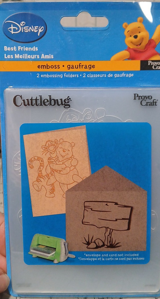 Cuttlebug Embossing Folders A22, 5x7, Best Friends
