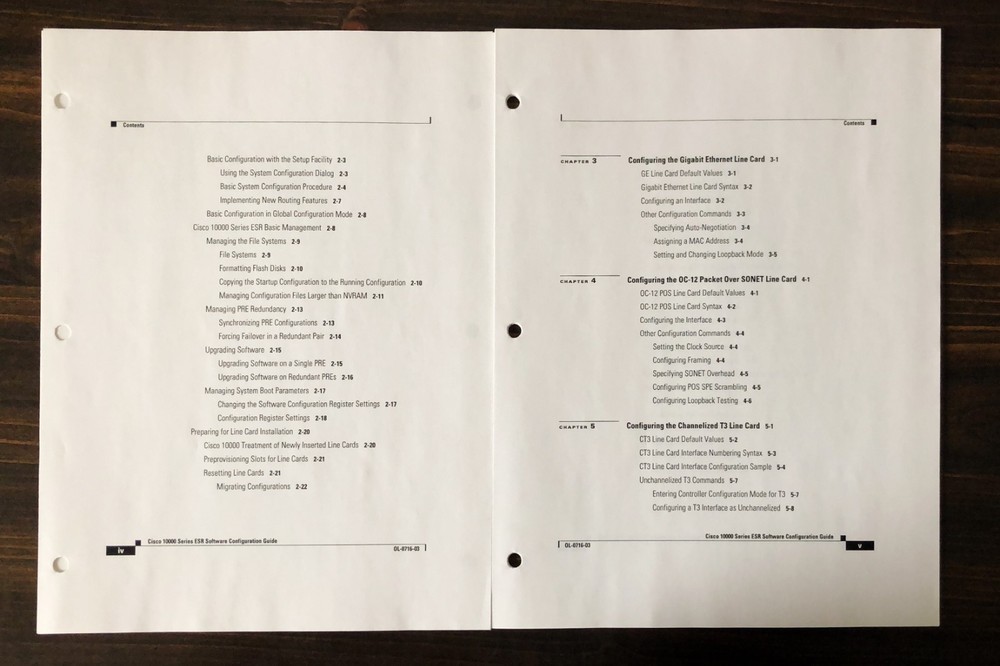 Cisco Systems - Cisco 10000 Series ESR Software Configuration Guide (2001)