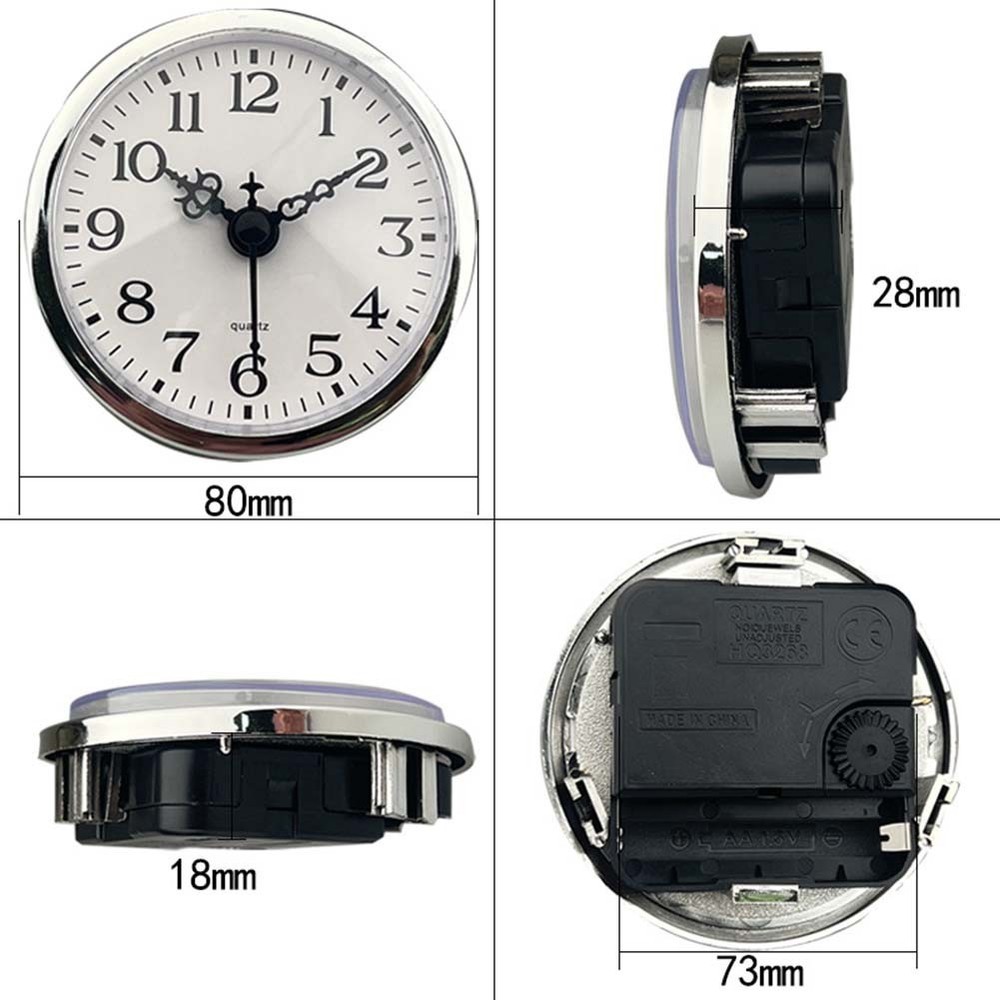 Quartz Clock Movement 80mm for DIY Clock Making and Movement Replacement