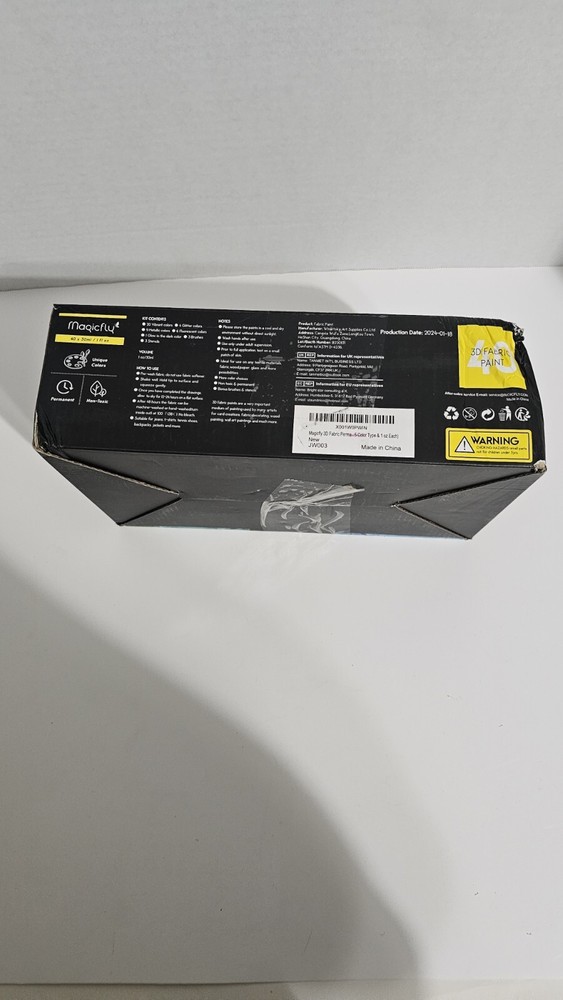 Magicfly 3D Fabric Permanent Paint 39 Colors MISSING 1 COLOR