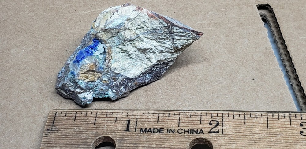 Beautiful Blue Linarite specimen