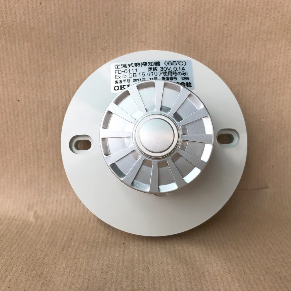 OKI FD-6111 FIXED TEMPERATURE HEAT DETECTOR