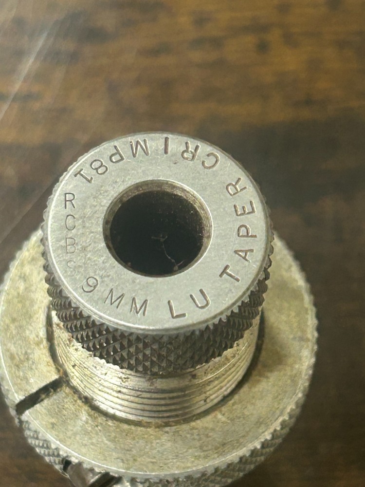 RCBS Taper Crimp Die for 9mm Marked 81)