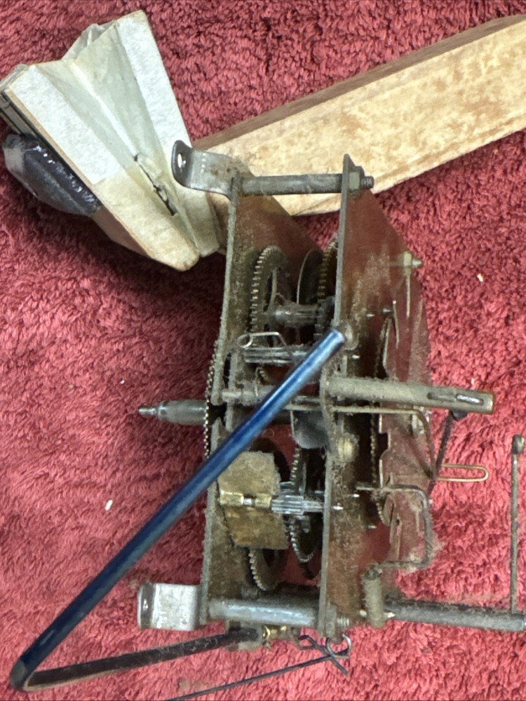 Japanese Cuckoo Clock Movement And Original Bellows