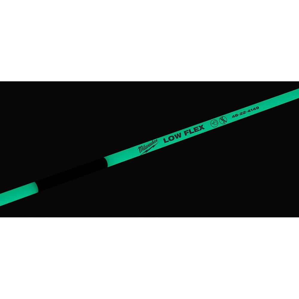 Fish Stick Kit 15ft Low Flex Glow in Dark Fiberglass Wire Pulling Tool Set