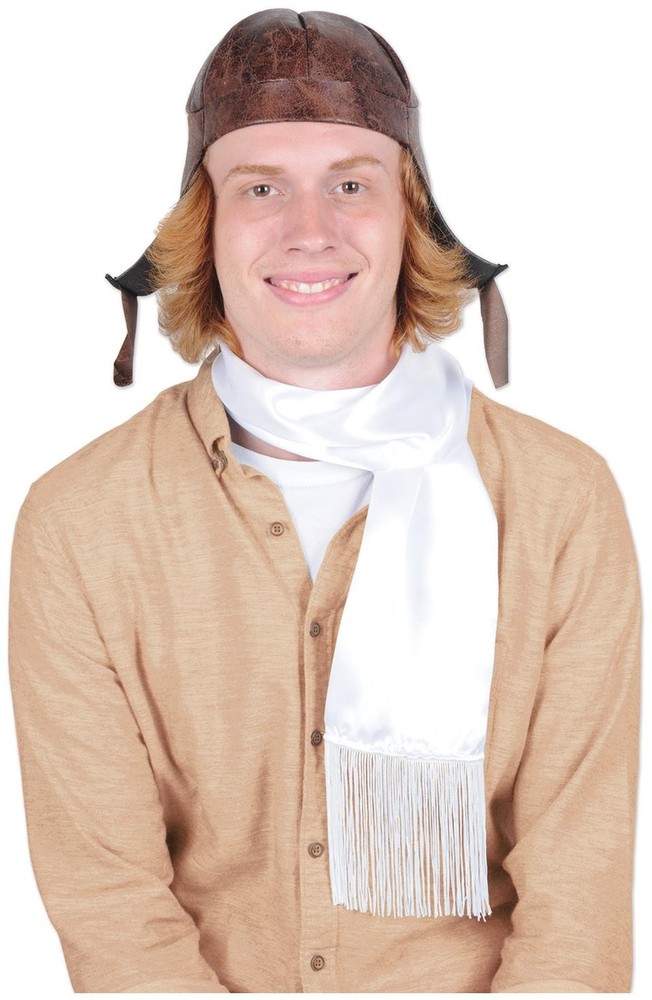 Aviator Hat & Scarf Set for Halloween - Beistle