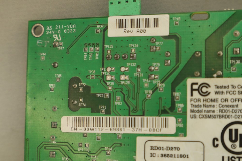Conextant Systems RD01-D270 Desktop Computer PCI Modem Card