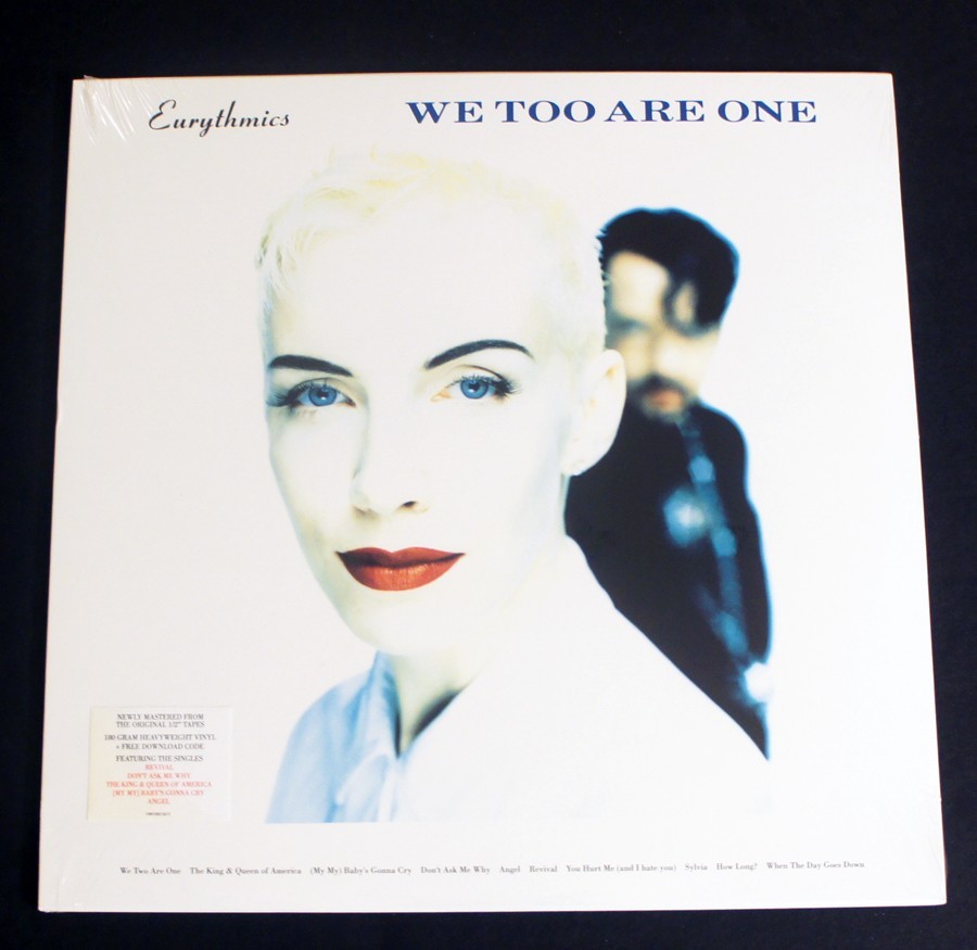 Beckett COA - ANNIE LENNOX SIGNED Insert + New Vinyl - We Too Are One Eurythmics