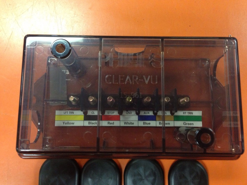 Philips Trailer Wiring Junction 7 Pole Box Weather Proof