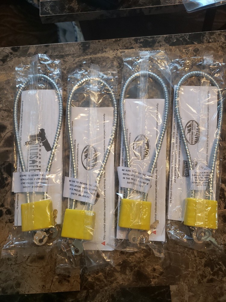 Child Safe Gun Lock 4 pk