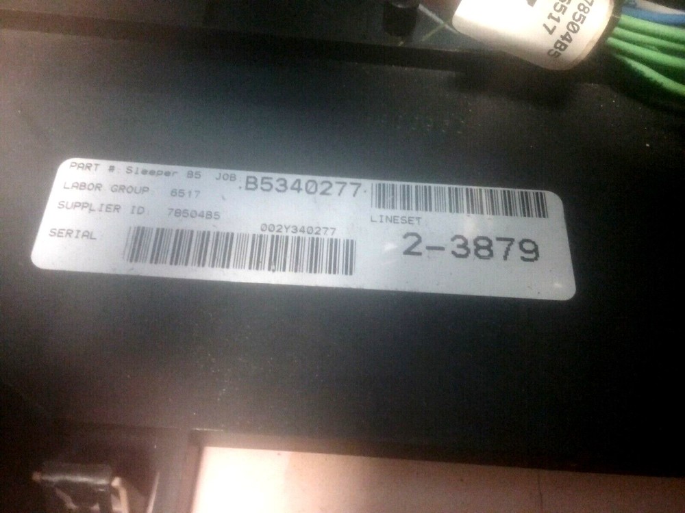 INTERNATIONAL PROSTAR SLEEPER CONTROL PANEL B5340277