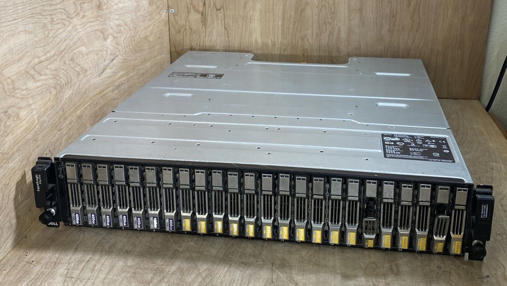 Dell EqualLogic PS6100 iSCSI San Storage Array, No SSD/HDD, AS IS
