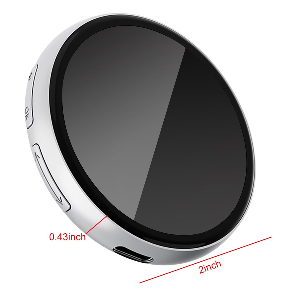 BT Connection Peripheral Badges 1.85-In IPS Dynamic Smart Display Screen Tag Pin