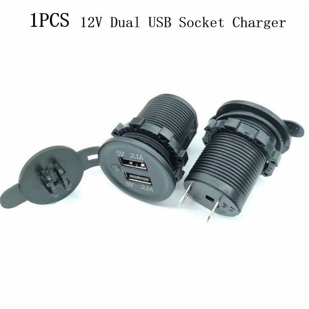 Yachts Buses USB Socket Dual USB Chargers USB Data Cable Vehicle Connection