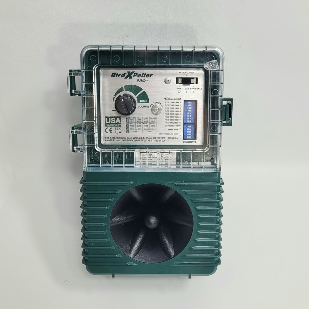 Bird-X BXP Pro2 220V Electronic Bird Repeller Ver2 220 Volt