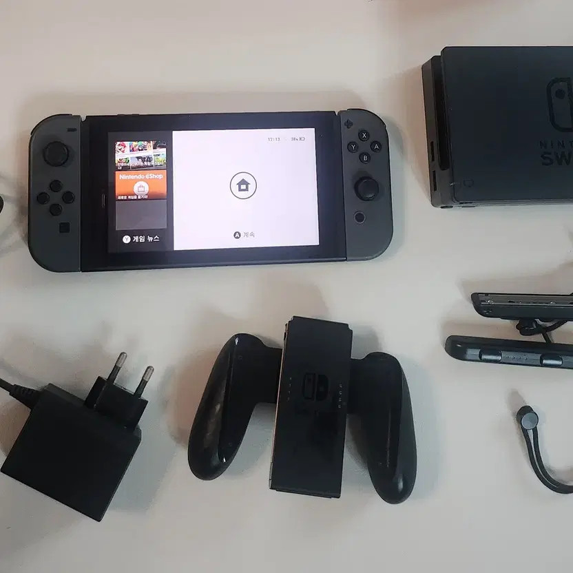 Nintendo Switch Console (Old Model) Complete Bundle, No Box Official