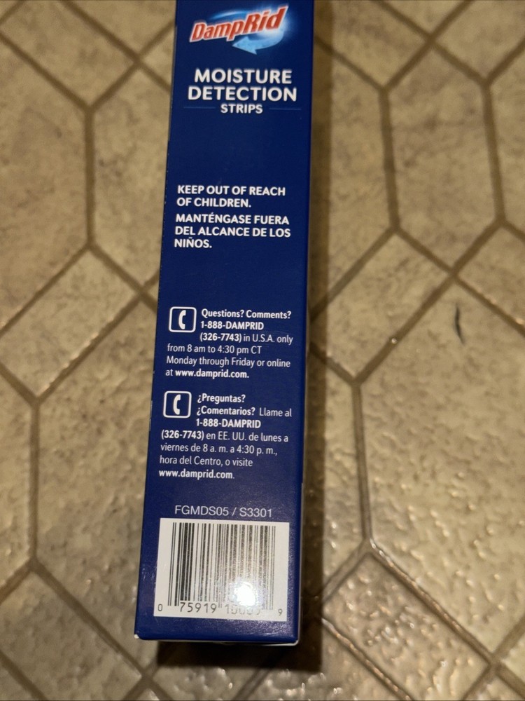 5-Count Moisture Detection Strips