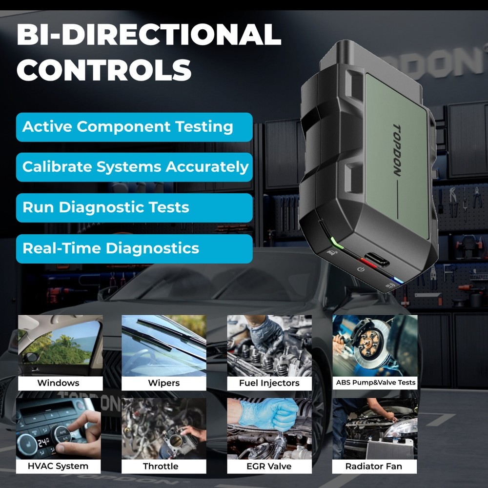 TOPDON Topscan PRO+ Key Programmer Pin Code Reader All Key Lost Programming Tool