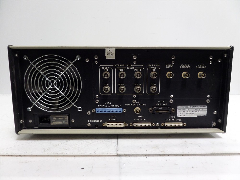 Loral Instrumentation SBA100F Digital Data Analyzer