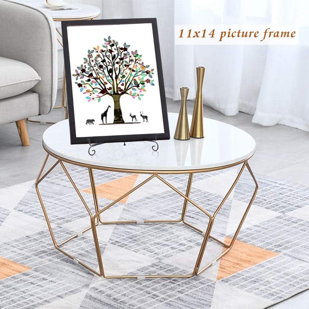 Compact & Adjustable 4 Pack Iron Display Stands - 12 Inch Multi-Purpose Holders