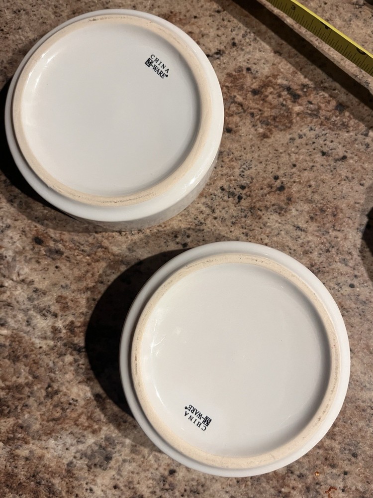 Greatful Dead Ash Tray Pair - Dancing Bears