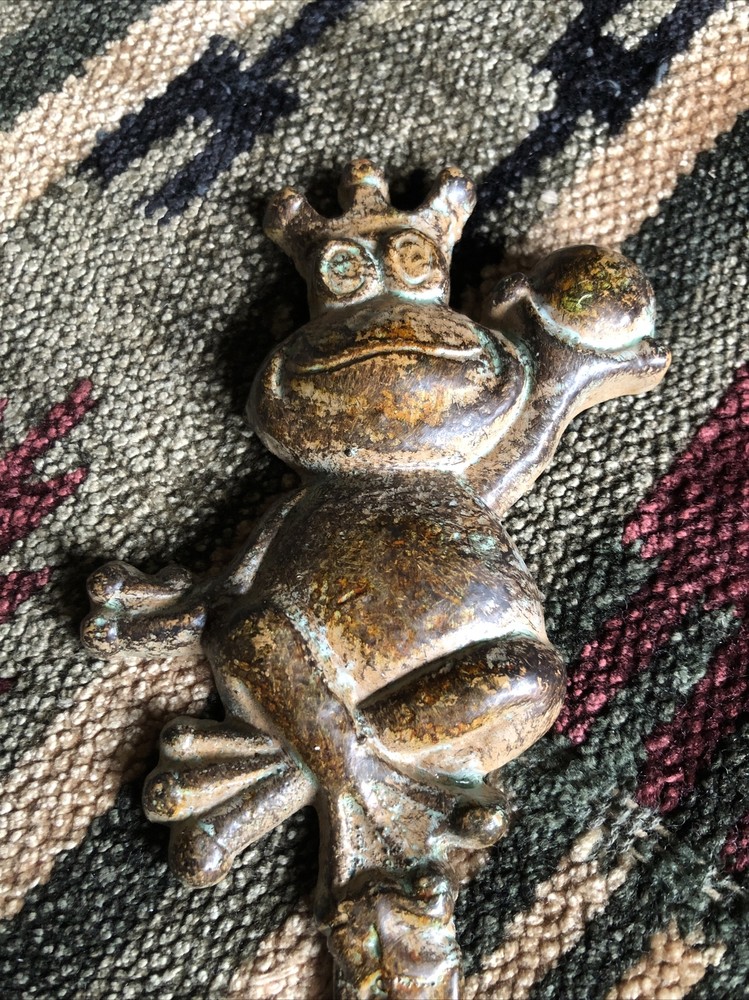 New ~ Cast Iron FROG Towel Hooks Hat Rack TOAD Coat Hook Rustic Free Ship!!