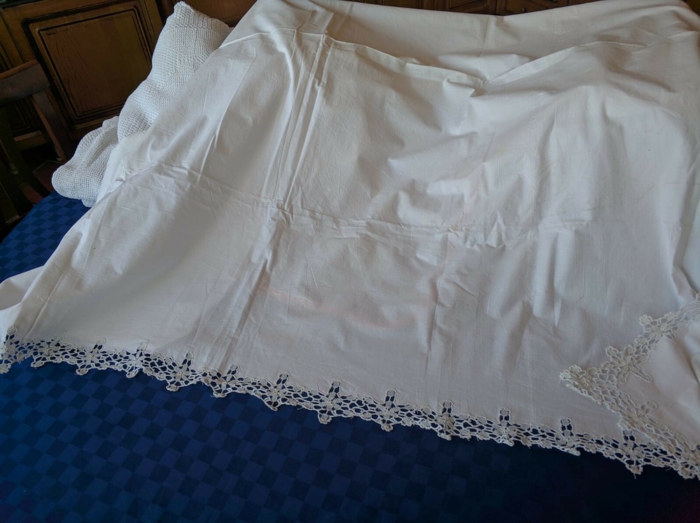 Handmade Embroidered Cotton Sheet