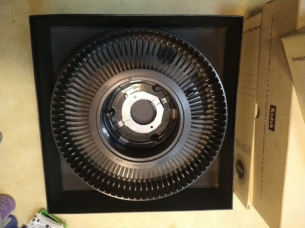 3 x Kodak Carousel 80 Slide Tray