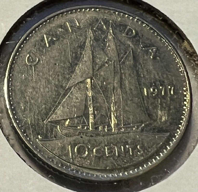 1977 Canada 10 Cents