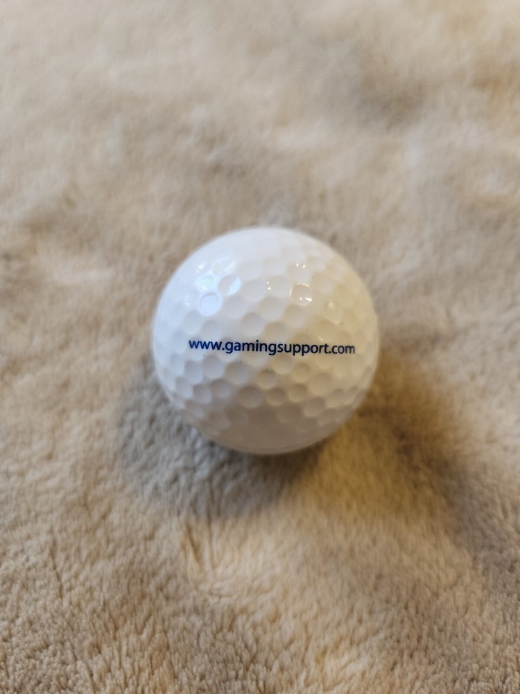 Logo Golf Ball Golfing Advertising Gaming Support