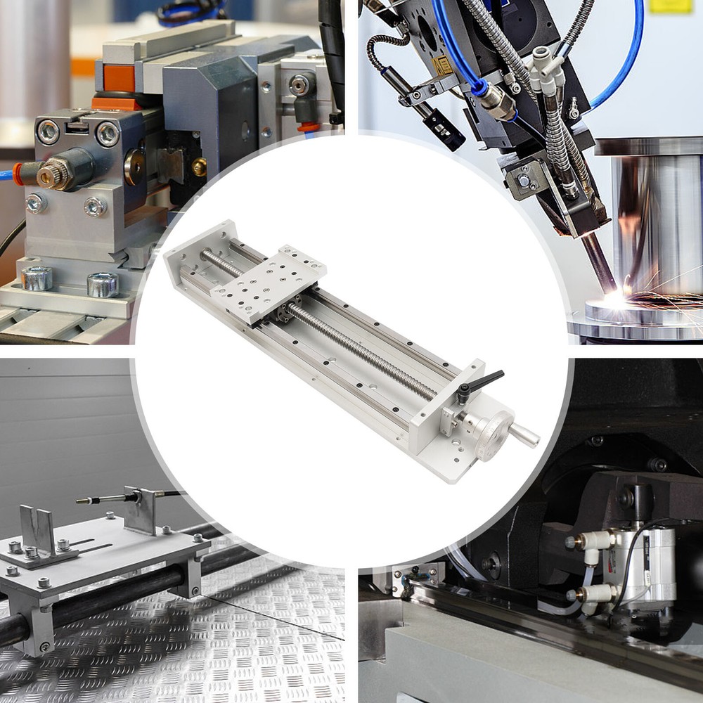 Precision Guide Rail, Manual Sliding Table 400mm, Linear Slide Guide Rail