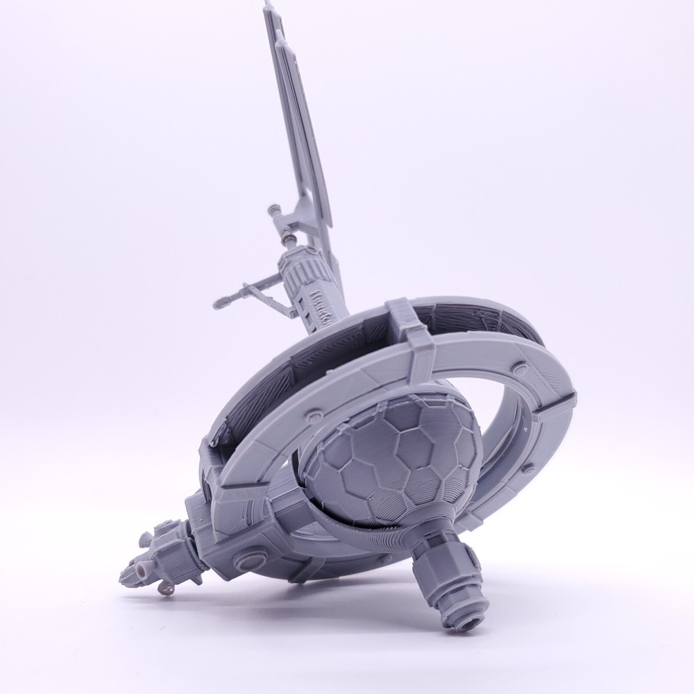 Thunderbird 5 - 3", 6", 9" or 12" Model - Custom Spaceship Sci-fi Model Kit