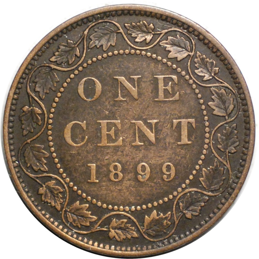 1899 CANADA LARGE CENT - VF - #188