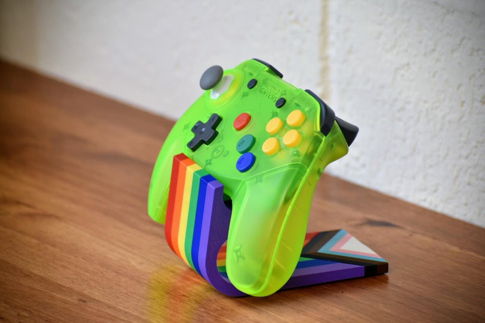 Pride Controller Stand - 3D Printed