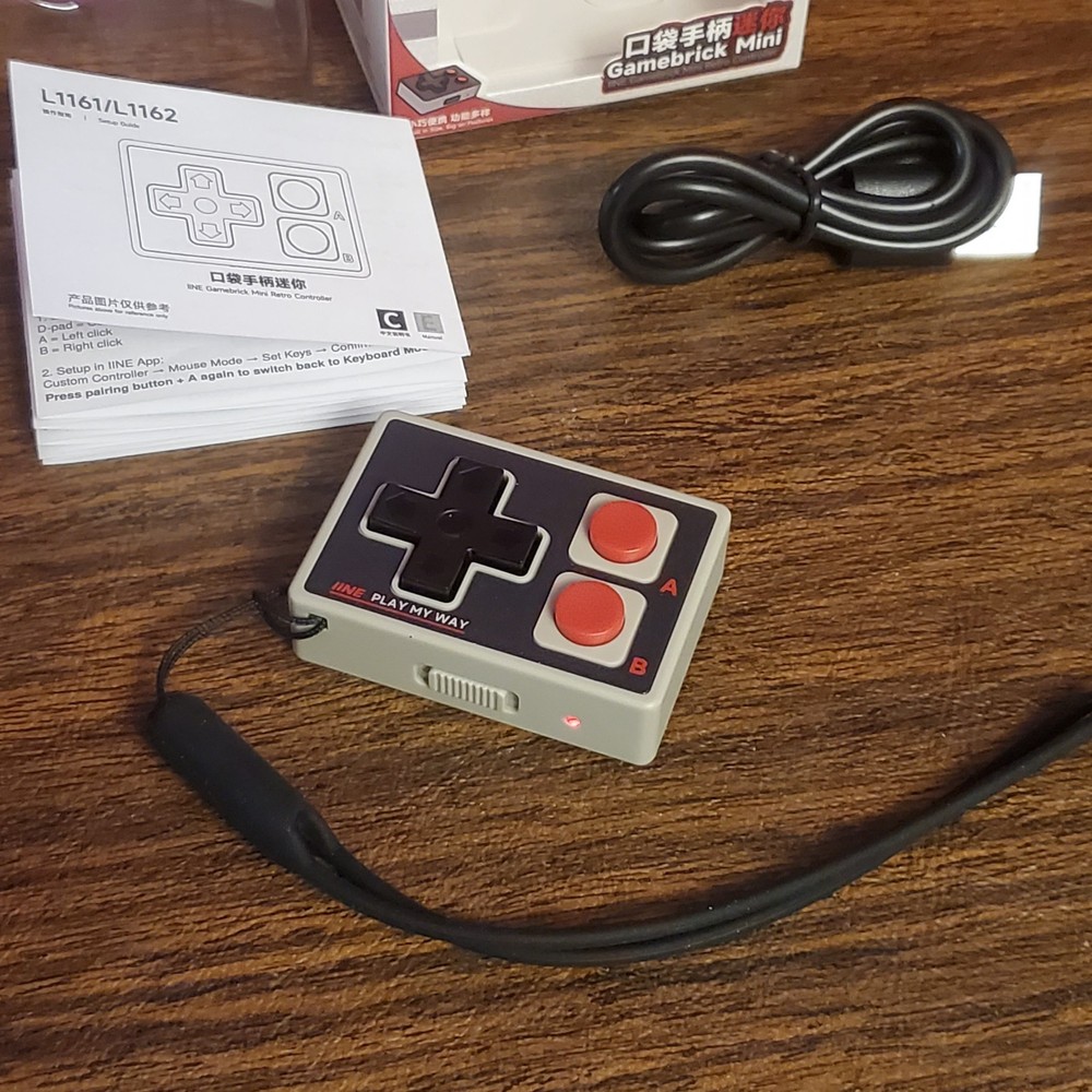 Micro Bluetooth Gamepad Pocket-sized Mini Controller for Switch, Android, PC