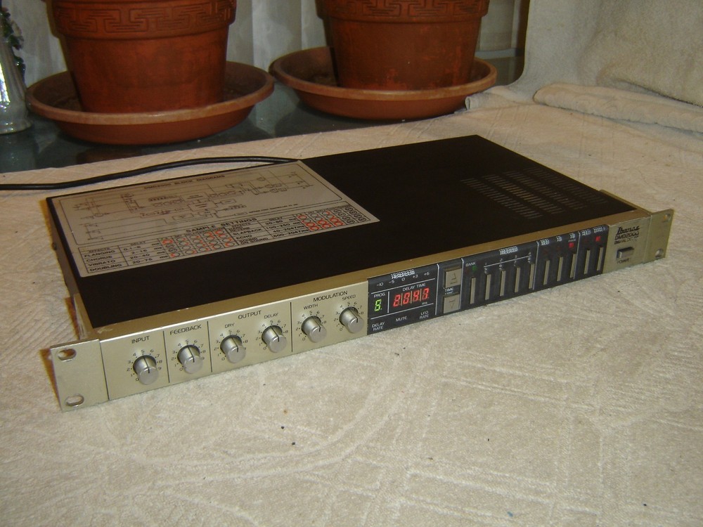 Ibanez DMD2000, Digital Delay, Vintage Rack